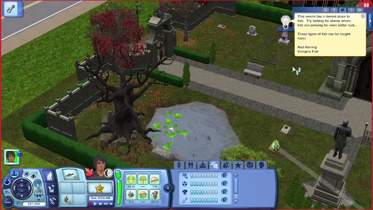 The Sims 3 - Fishing Challenge 12