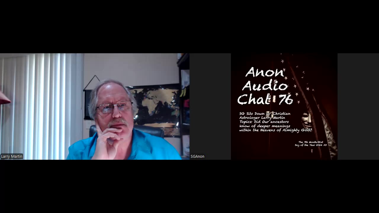 SG Sits Down w_ Christian Astrologer Larry Martin- 10 Days Darkness from 11.5-11.15 2024