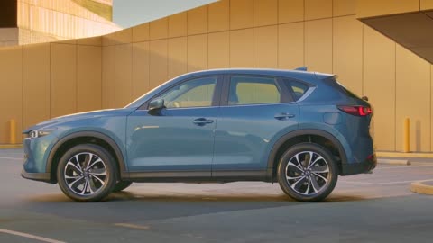 Mazda CX-5 Touring Petrol AWD Exterior Design in Blue