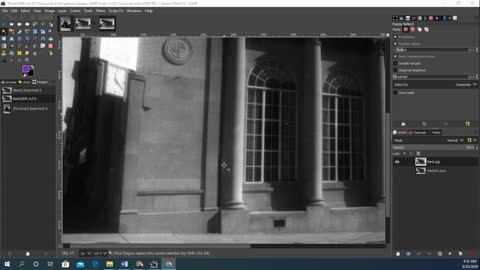 Retouching a Photo Using Gimp