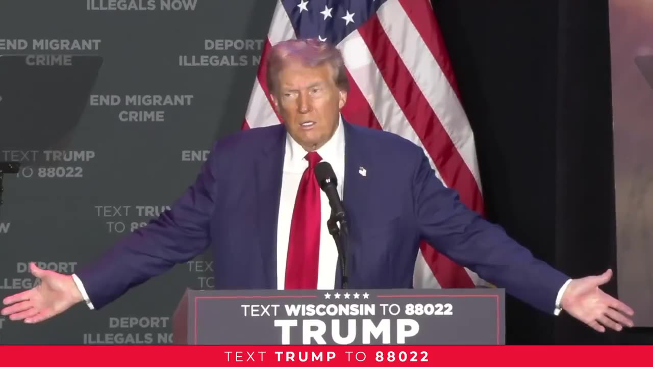 Trump Rally in Wisconsin: Trump Speaks in Prairie du Chien, WI