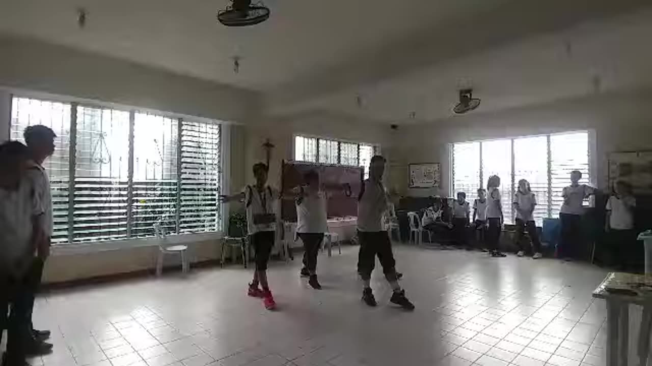 Grade 9 Nutrition's Month 2018 Dance Step Practice (Part 2) | Ichiro Yamazaki TV