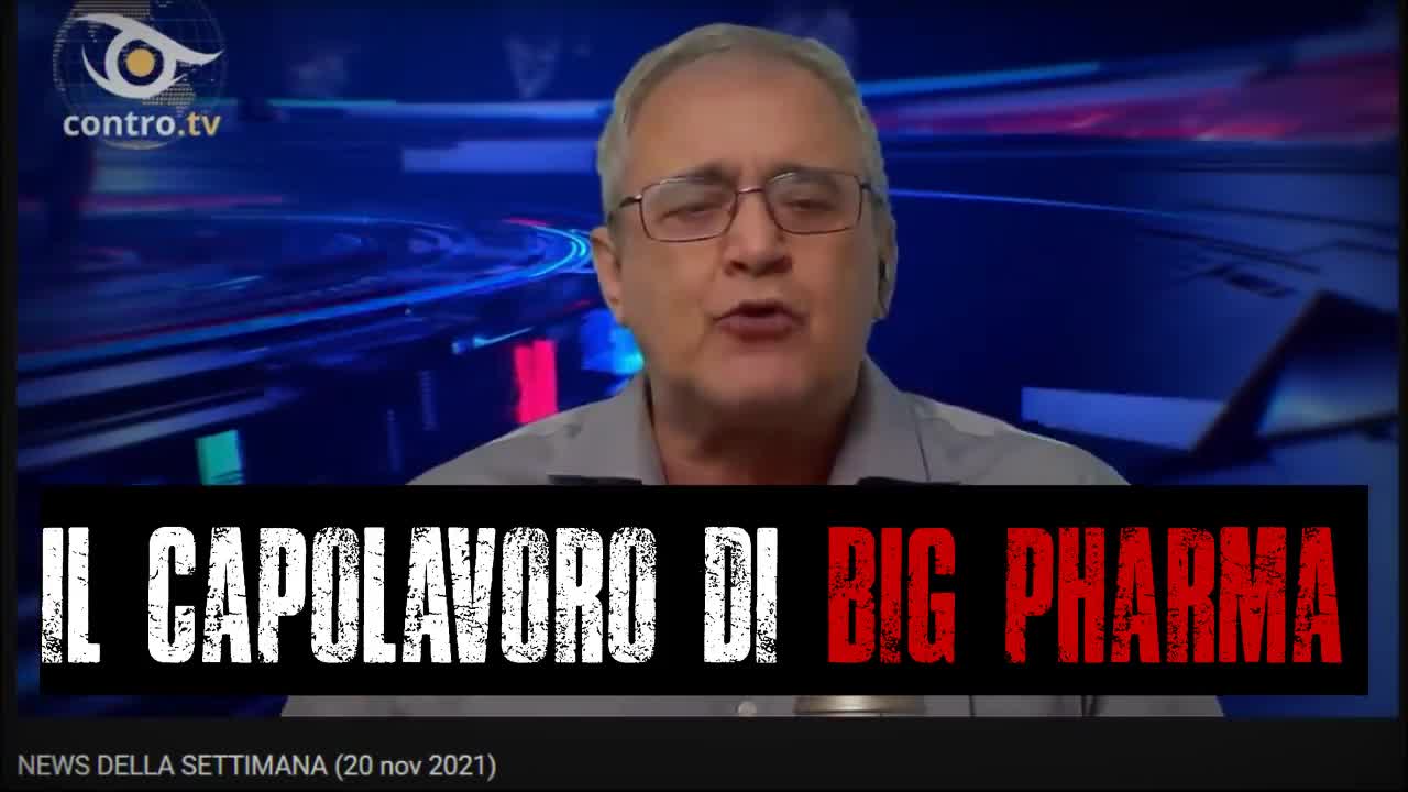 Massimo Mazzucco - il capolavoro dei big pharma