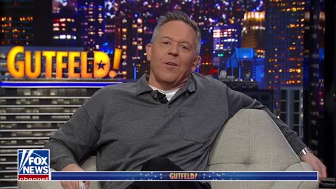 “Greg Gutfeld reads through the unused jokes of the week like a chef going through leftovers