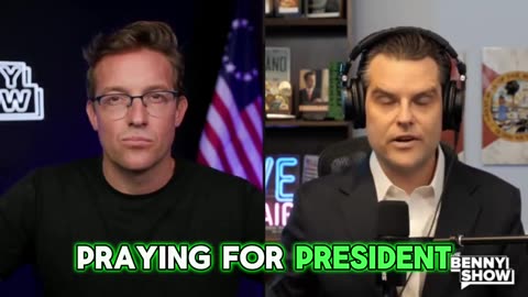 Gaetz- Ukrainian Assassins targeting Trump before the Attempts