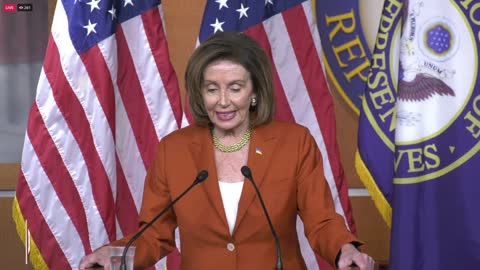 LIVE: Nancy Pelosi holding news conference…