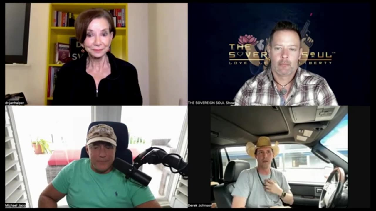 Dr Jan Halper - Hayes And Derek Johnson And Michael Jaco - Q - Deep State.. - August 19..