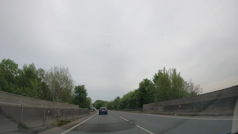 Driving to the new forest. GoPro
