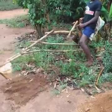 Boy Playing JCB Demo Operated
