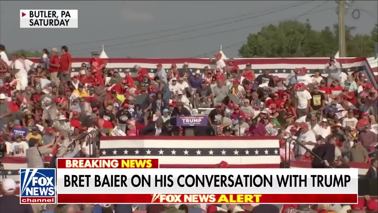 Bret Baier discloses details of his conversation with Trump after assassination attempt