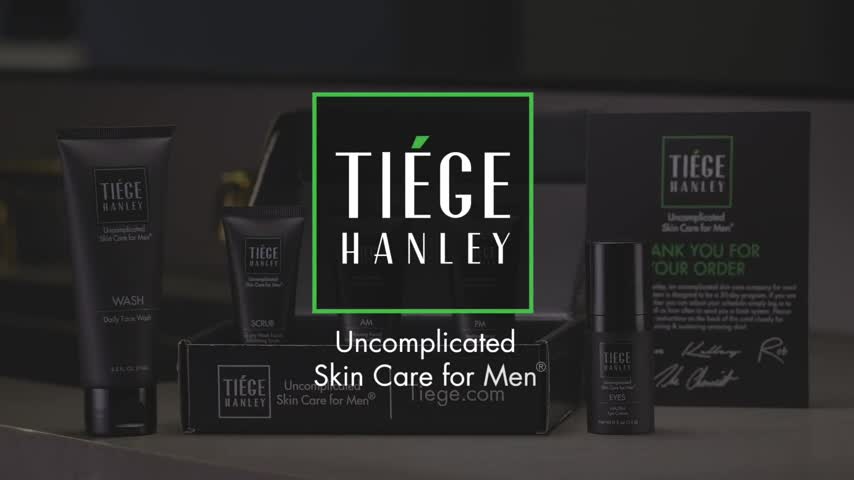 Tiege Hanley Men’s Skin Care System Level 2 | Five Amazing Products Including Face