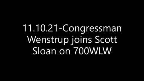 Wenstrup joins Scott Sloan on 700WLW to discuss vaccine mandates and infrastructure