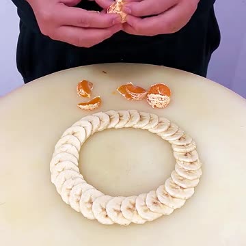 Fruit salad beautiful display