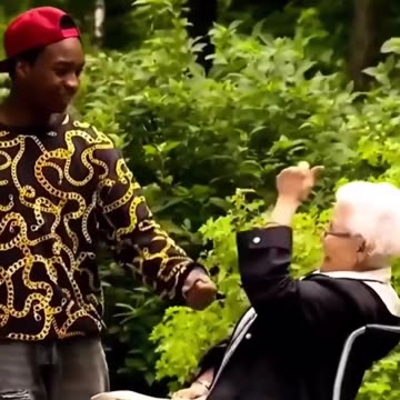 This grandma don't need Social Security, this is hilarious.