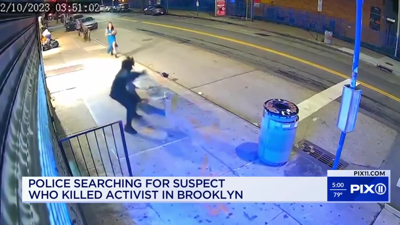 Activist fatally stabbed in front of girlfriend