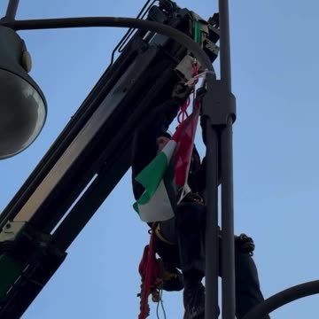 German Police Block Road Over Palestinian Flag Controversy