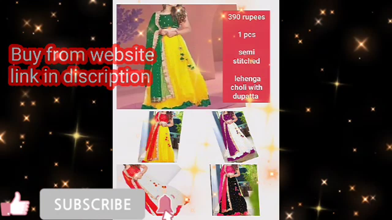 New latest fashion lehenga choli with dupatta set