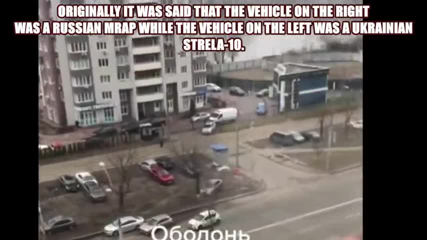 Ukrainian Armored Vehicle Totally Ignores Direct Machine Gun Fire