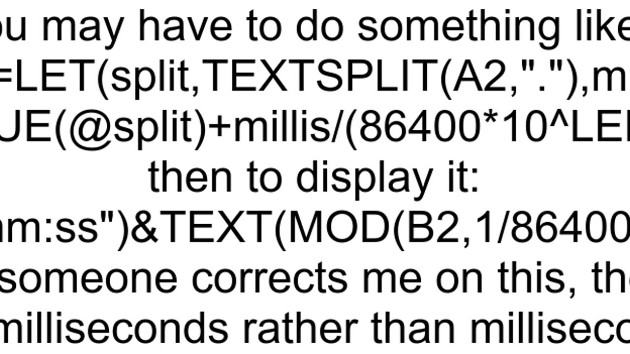 Why does quotTimeValuequot Excel worksheet function not work on value quot0921500558quot