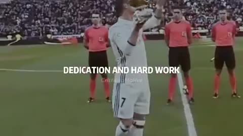 Cristiano Ronaldo's secret of his success