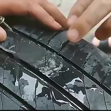 Car Motorcycle Scooter Bike Vacuum Tyre Repairing Rubber Metal Nail Set