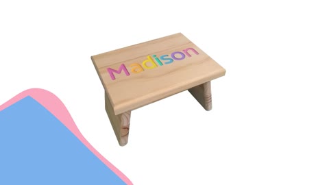 Personalized Step Stool