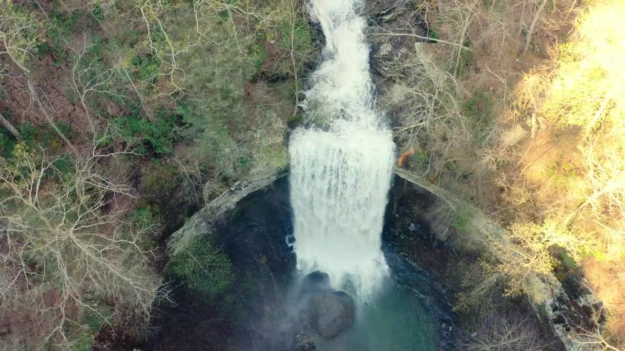 Waterfalls from above