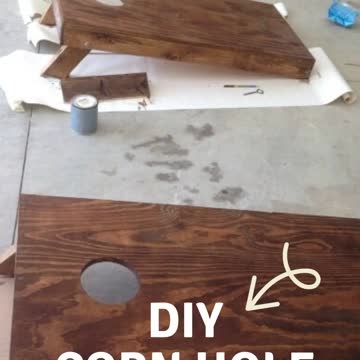 DIY Corn Hole Boards