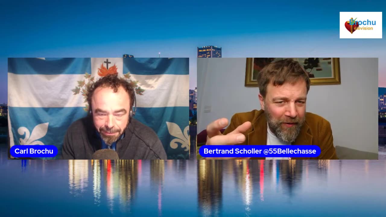 Encore les méchants russes qui ont détruit le pont de Baltimore avec Bertrand Scholler - Brochu TV