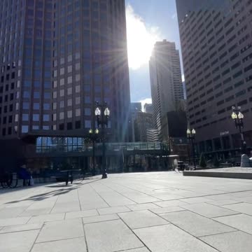 This is what Boston feels like 🏙️