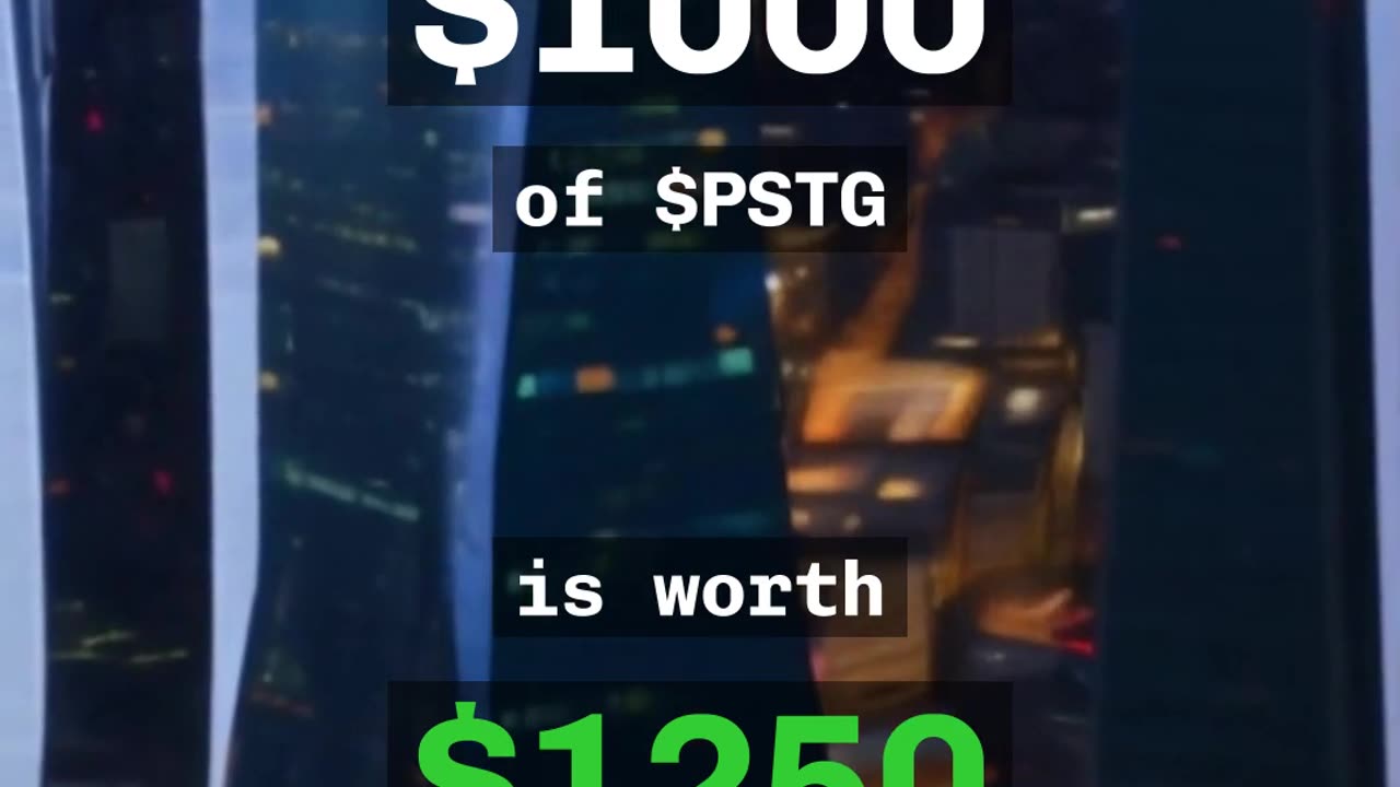 🚨 $PSTG 🚨 Why is $PSTG trending today? 🤔