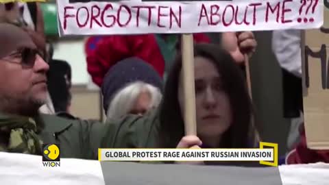 Global protest rage against Russian invasion of Ukraine | World Latest English News | WION