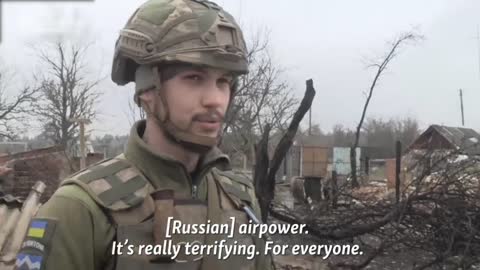 Ukrainian soldier says what the worst thing in this war is