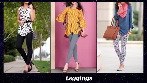 Different types of ladies pants with names