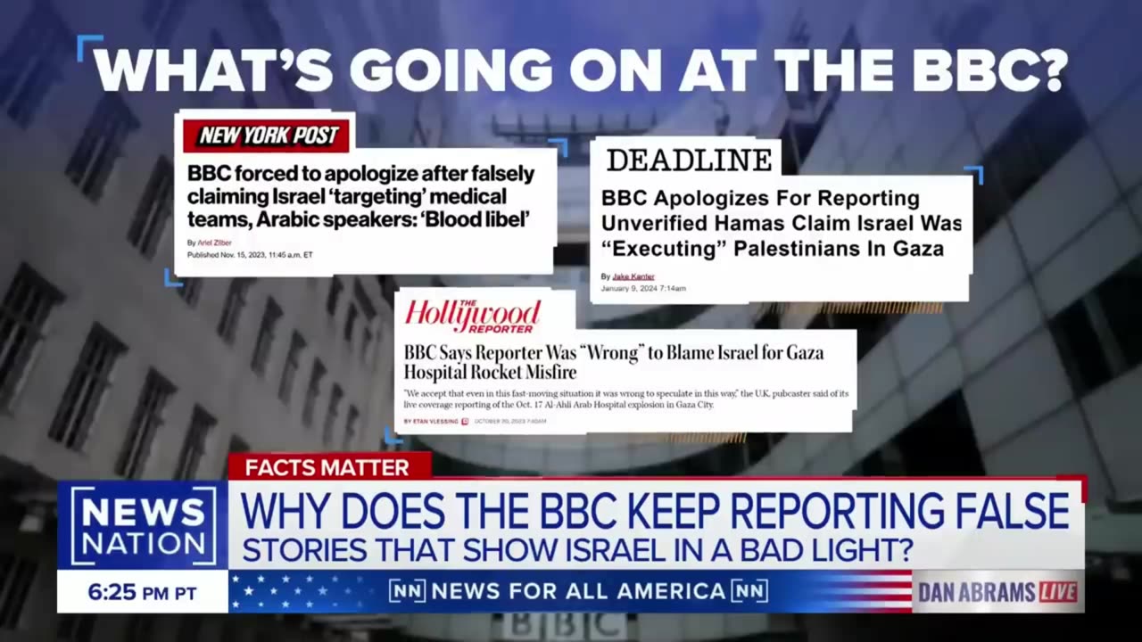 Israel-Hamas War2024 : BBC keep reporting False stories that show Israel in a bad light!?