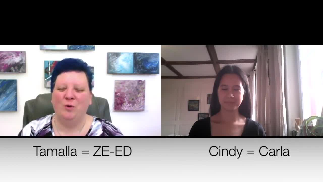 2Psychics, No Limits! – ZE-ED and Carla talking about the Heartspace