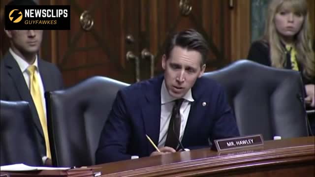 Senator Josh Hawley To Judiciary Nominee