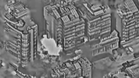 IDF "Precision" Airstrike in the Middle of High-Rise Buildings in Beirut