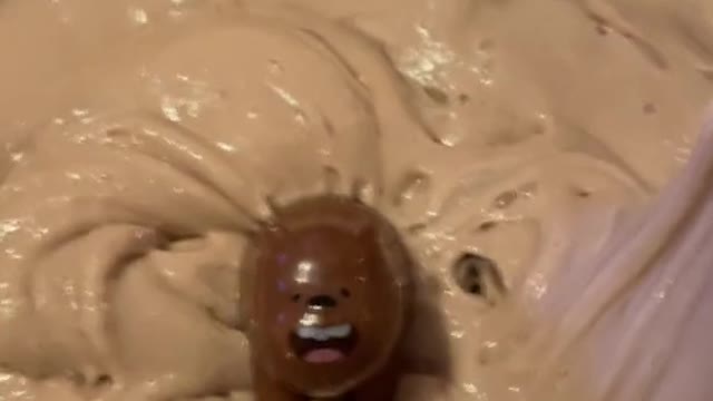 I ran out of brown paint
