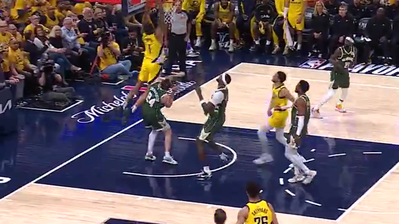 NBA - HALI UP TOP TO OBI! ⬆️ Pacers are ROLLING in the 1Q