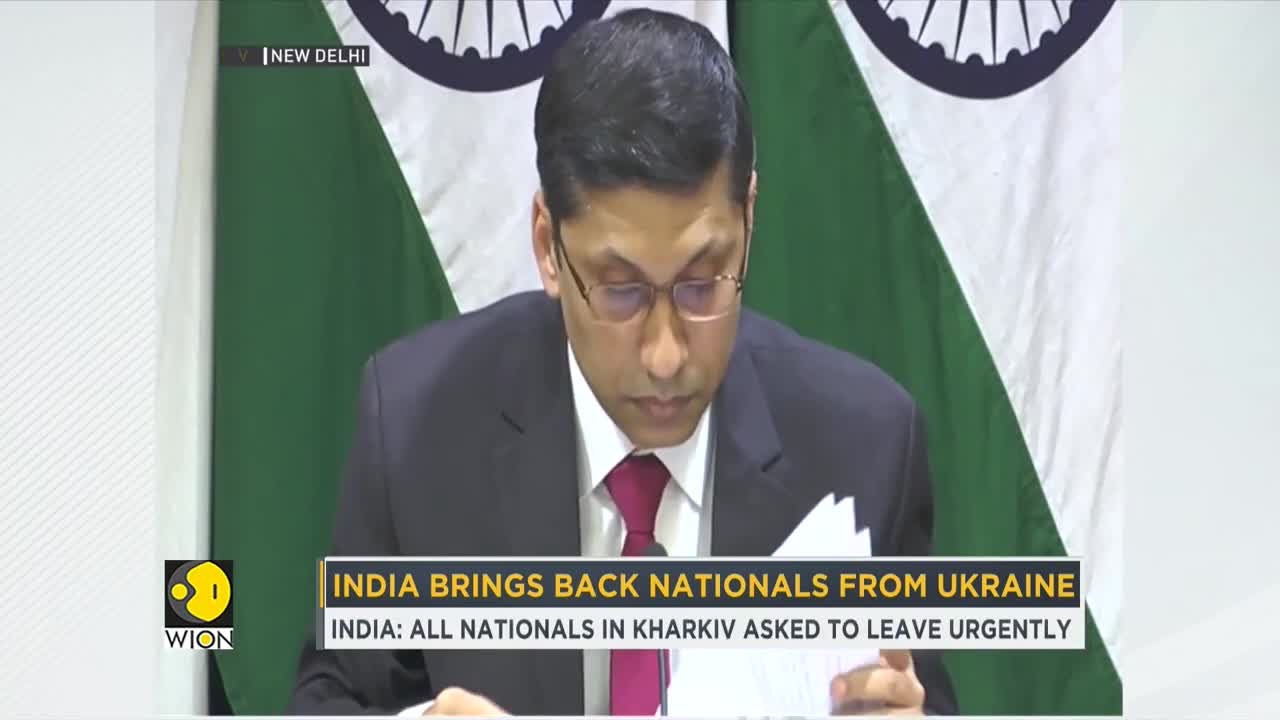 No more Indians left in Kyiv _ Indian external affairs ministry briefing on Oper