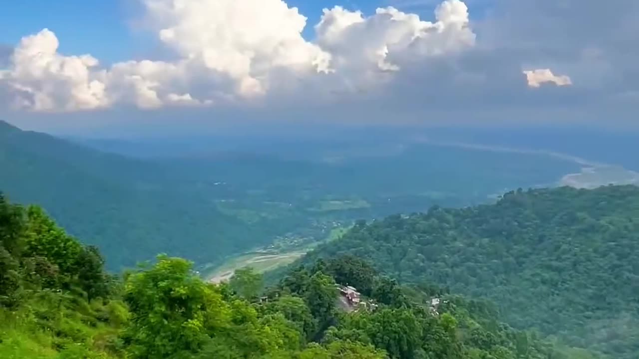 Beautiful hill view nature WhatsApp status