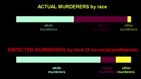 Who's killing who, by race and gender, FBI statistics America