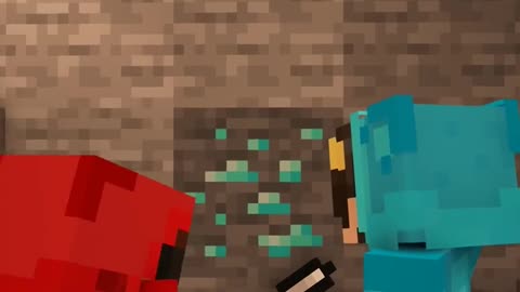 Minecraft daily life of diamond