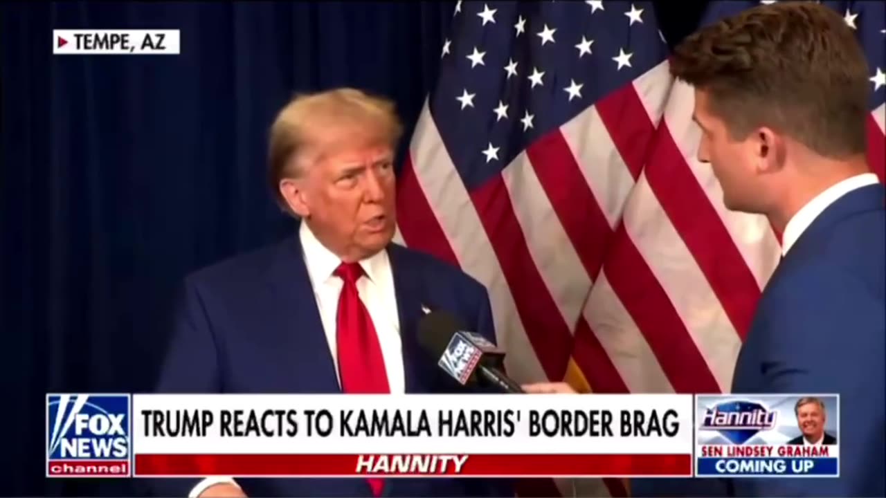 Trump Demolishes Kamala For Her Insane Border Crisis
