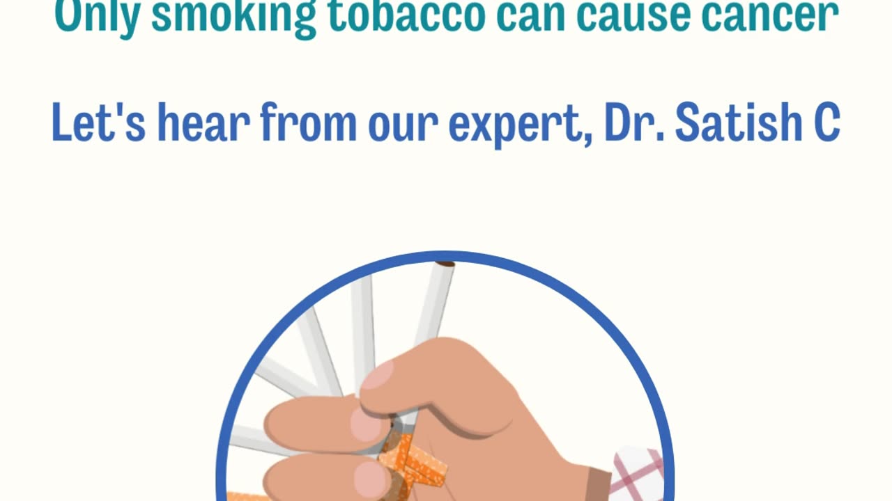 Best Surgical Oncologist in Bangalore - Myth -Only smokers can will get cancer