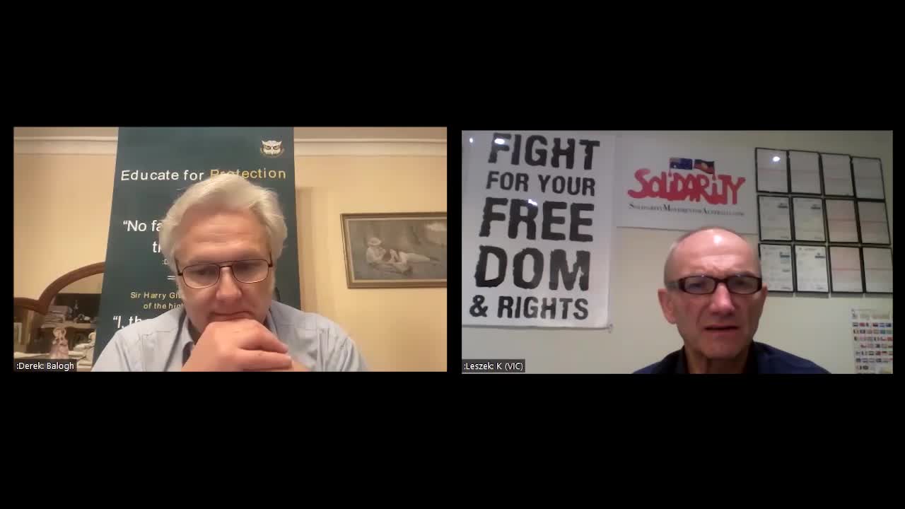 The Solidarity EFP Interview with Les Kunc - Saturday 23rd JULY