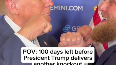 President Donald J Trump 100 days left to save America @Jake Paul