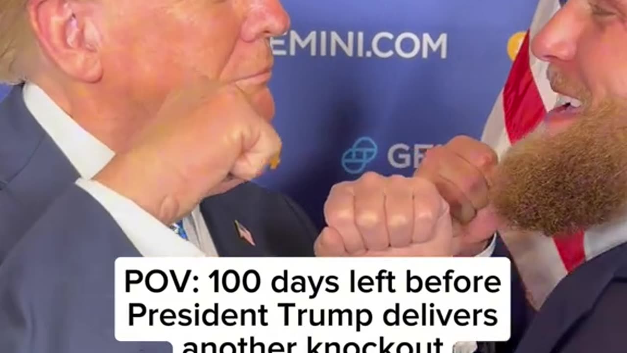 President Donald J Trump 100 days left to save America @Jake Paul