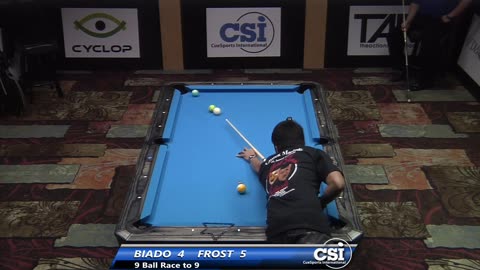 Scott Frost vs Carlo Biado ▸ 2014 US Bar Table 9-Ball Championship